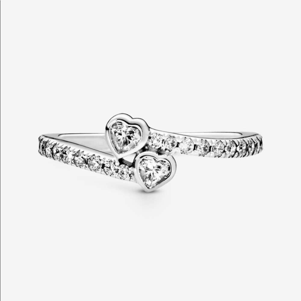 Pandora 2 Heart Promise Ring